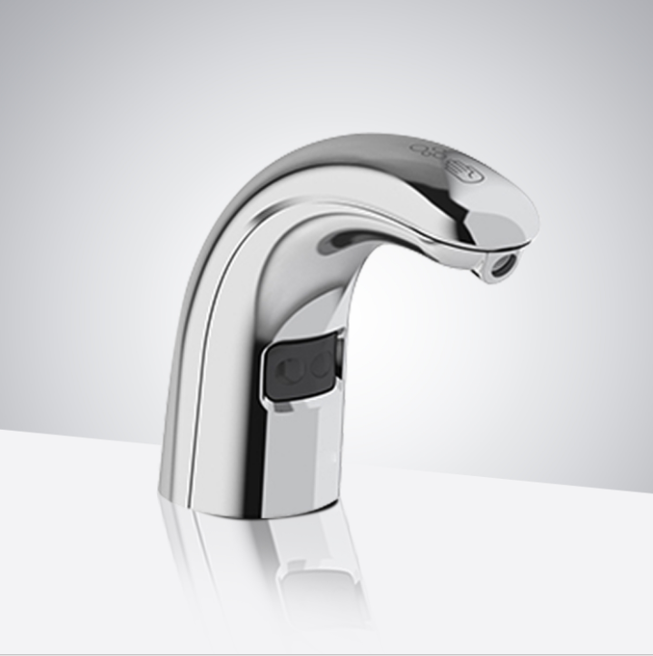 Fontana Verona Polished Chrome Finish Commercial Automatic Touchless Commercial Soap Dispenser